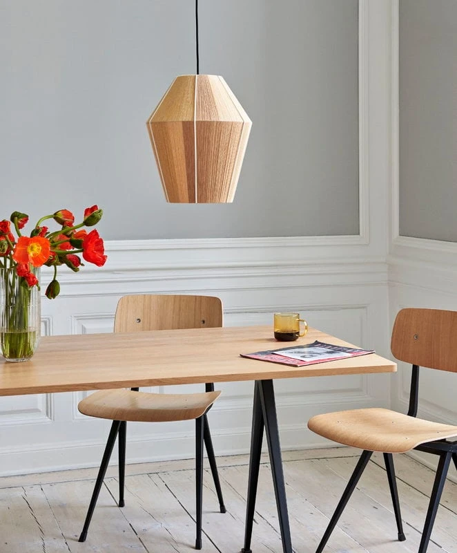 HAY Pyramid Table 02, Black - Matt Lacquered Oak 5 HAY Pyramid Table 02, Black - Matt Lacquered Oak - Image 3