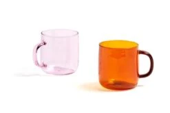 HAY Glass Mug, Pink -Finnishdesignshop Borosilicate Model WB 1