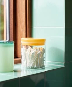 HAY Glass Jar, S, Jade Green -Finnishdesignshop Borosilicate Jar M clear Borosilicate Jar S jade green