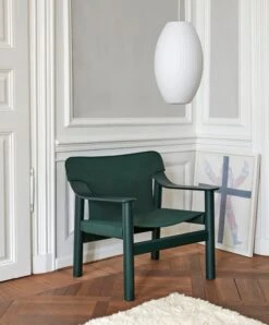 HAY Nelson Cigar Bubble Pendant, L -Finnishdesignshop Bubble Lamp Cigar M Bernard green canvas cover hunter wb lacquer beech base 1