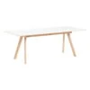HAY CPH30 Extendable Table 250-450x90 Cm, Soaped Oak -Finnishdesignshop CPH 30 Extendable L250 450 x W90 x H74 white laminate soaped solid oak frame