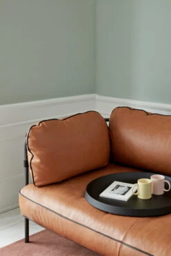 HAY Tulou Coffee Table 55 Cm, Black -Finnishdesignshop Can 2 seater Uph leather silk cognac Tulou Coffee Table black Rainbow Mug