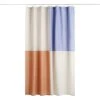 HAY Check Shower Curtain, Blue