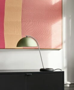 HAY Cloche Table Lamp, Mint Green 11 HAY Cloche Table Lamp, Mint Green -Finnishdesignshop Cloche mint green anodised New Order Shelving System charcoal