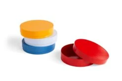 HAY Colour Storage Box, Round, Vibrant Red -Finnishdesignshop Colour Storage Round family 2