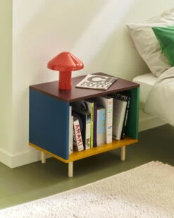 HAY Colour Cabinet, Floor, 60 Cm, Multicolour -Finnishdesignshop Colour Cabinet S Floor Multi Pao Portable red