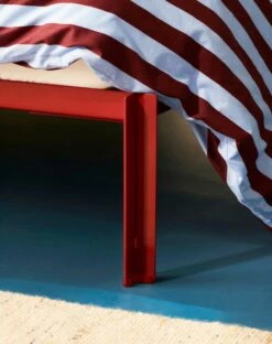 HAY Connect Bed, Maroon Red -Finnishdesignshop Connect Bed maroon red