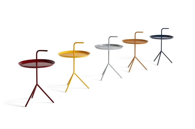 HAY DLM Table, Deep Blue, High Gloss 5 HAY DLM Table, Deep Blue, High Gloss - Image 3