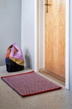 HAY Door Mat, Pink -Finnishdesignshop Door Mat pink Six Colour Bag M no 4