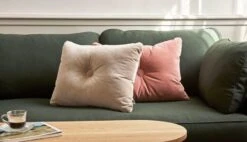 HAY Dot Soft Cushion, Rose -Finnishdesignshop Dot Cushion Soft 1 dot soft rose Dot Cushion Soft 1 dot soft beige CAN 2 Seater Steelcut 975