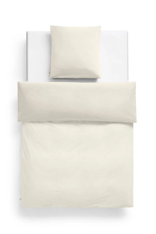 HAY Duo Pillowcase, Ivory 4 HAY Duo Pillowcase, Ivory - Image 2
