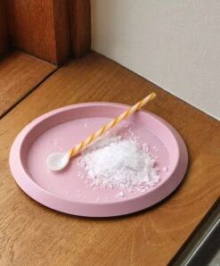 HAY Glass Spoons Spice, 3 Pcs -Finnishdesignshop Ellipse Tray pink Glass Spoons Spice