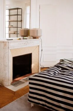 HAY Bonbon 380 Lampshade, City -Finnishdesignshop Ete Duvet Cover midnight blue and light grey Bonbon Shade 380 city