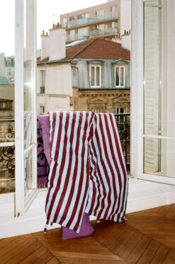 HAY Été Duvet Cover, Bordeaux - Sky Blue 13 HAY Été Duvet Cover, Bordeaux - Sky Blue -Finnishdesignshop Ete Pillow Duvet Cover bordeaux and sky blue Duo Duvet Cover vivid purple