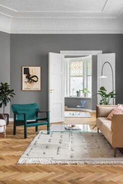 HAY Silhouette Sofa 3-seater, Linara 142/Sense Cognac - Oiled Oak -Finnishdesignshop Fds8 muokattu