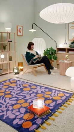 HAY Peas Random Rug, Soft Grey -Finnishdesignshop Finnish Design Shop Lights21027 hires