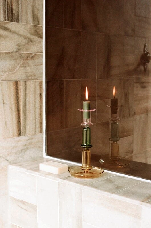 HAY Flare Candleholder, Tall, Rainbow 5 HAY Flare Candleholder, Tall, Rainbow - Image 3