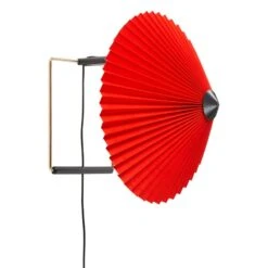 HAY Matin Wall Lamp 300, Bright Red