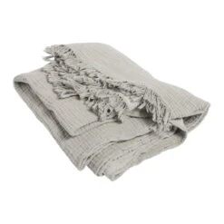 HAY Crinkle Blanket, 150 X 210 Cm, Grey