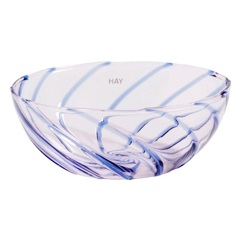 HAY Spin Bowl, 2 Pcs, Pink - Blue 3 HAY Spin Bowl, 2 Pcs, Pink - Blue