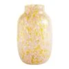 HAY Splash Vase, 30 Cm, Light Pink - Yellow -Finnishdesignshop HA541360 HAY Splash Vase Round L light pink and yellow kb