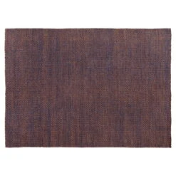 HAY Moiré Kelim Rug, Plum