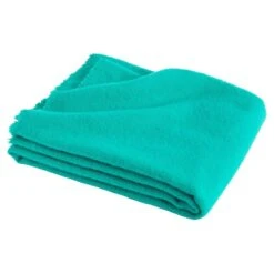 HAY Mono Blanket, 130 X 180 Cm, Aqua Green