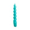 HAY Spiral Candle, Green Aqua -Finnishdesignshop HA542248