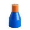 HAY Pillar Candle, S, Electric Blue