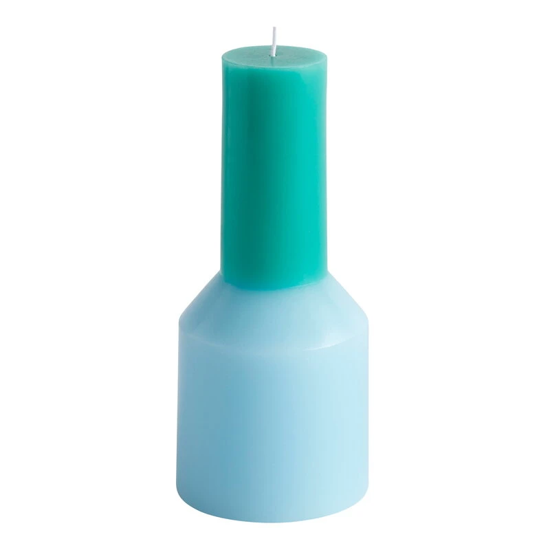 HAY Pillar Candle, S, Tall, Light Blue 3 HAY Pillar Candle, S, Tall, Light Blue