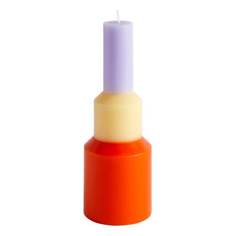 HAY Pillar Candle, M, Orange 3 HAY Pillar Candle, M, Orange