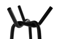 HAY Knit Coat Rack, Black -Finnishdesignshop HA9411014009000 Knit toffee detail 01 black