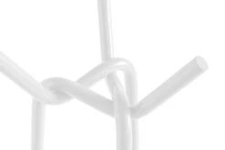 HAY Knit Coat Rack, White -Finnishdesignshop HA9411014009000 Knit toffee detail 02 white