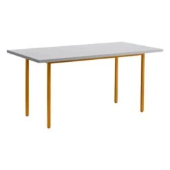 HAY Two-Colour Table, 160 X 82 Cm, Ochre - Light Grey