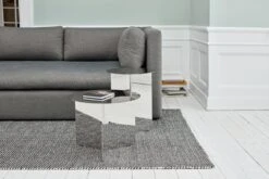 HAY Slit Table, 45 Cm, Polished Steel 11 HAY Slit Table, 45 Cm, Polished Steel -Finnishdesignshop HAY Moire Kelim 3