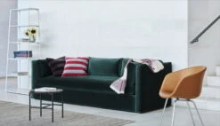 HAY Moiré Kelim Rug, 140 X 200 Cm, Grey -Finnishdesignshop HAY Moire Kelim grey