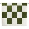 HAY Check Bath Mat, Matcha 2 HAY Check Bath Mat, Matcha -Finnishdesignshop HAY 541580 Check Bath Mat matcha 1