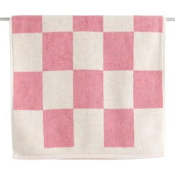 HAY Check Bath Mat, Pink