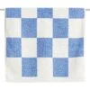 HAY Check Bath Mat, Sky Blue