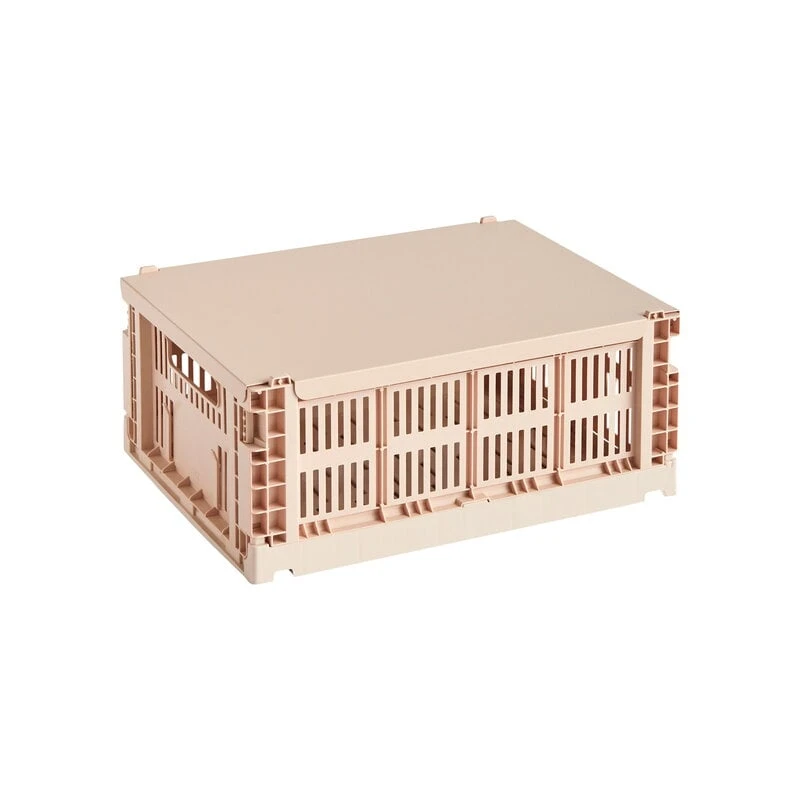 HAY Colour Crate Lid, M, Powder 4 HAY Colour Crate Lid, M, Powder - Image 2