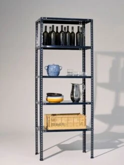 HAY Sobremesa Serving Bowl, M, Light Blue -Finnishdesignshop HAY Shelving Unit dark blue Sobremesa Bean Pot blue Sobremesa Serving Bowl family Indian Steel Pitcher No 2 1