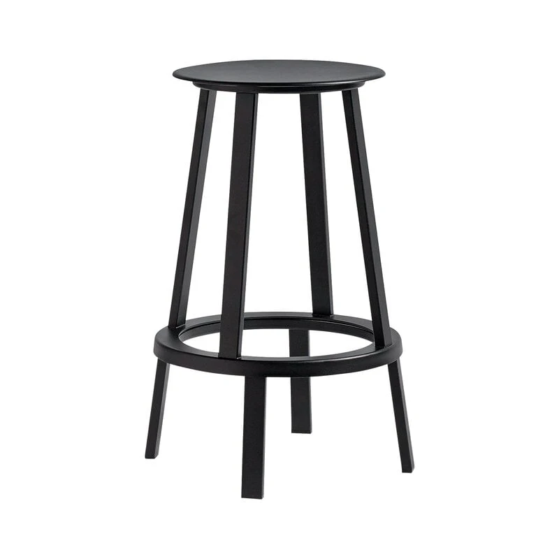 HAY Revolver Bar Stool, 65 Cm, Black 3 HAY Revolver Bar Stool, 65 Cm, Black
