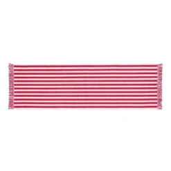 HAY Stripes And Stripes Rug, 60 X 200 Cm, Raspberry Ripple