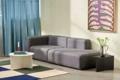 HAY Ethan Cook Flat Works Rug, 200 X 300 Cm, Peach Green Check -Finnishdesignshop Hay Cook Flat Works peach green check