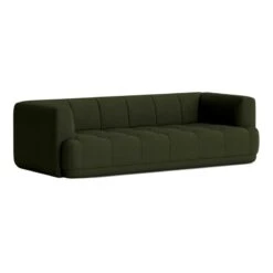HAY Quilton 3-seater Sofa, Green Vidar 972