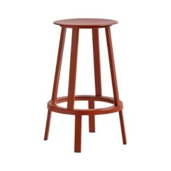 HAY Revolver Bar Stool, 65 Cm, Red