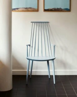 HAY J110 Chair, Slate Blue -Finnishdesignshop J110 slate blue wb lacquer beechrole