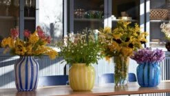 HAY Juice Vase, Wide, Yellow -Finnishdesignshop Juice