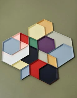 HAY Kaleido Tray M, Red 9 HAY Kaleido Tray M, Red -Finnishdesignshop Kaleido family