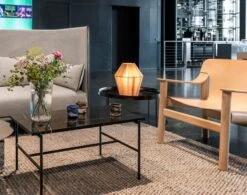 HAY Rebar Coffee Table, 80 X 49 Cm, Black - Black Marble 12 HAY Rebar Coffee Table, 80 X 49 Cm, Black - Black Marble -Finnishdesignshop Lucerne Festival 2019 Bernard Bonbon Marbled Cup Peas